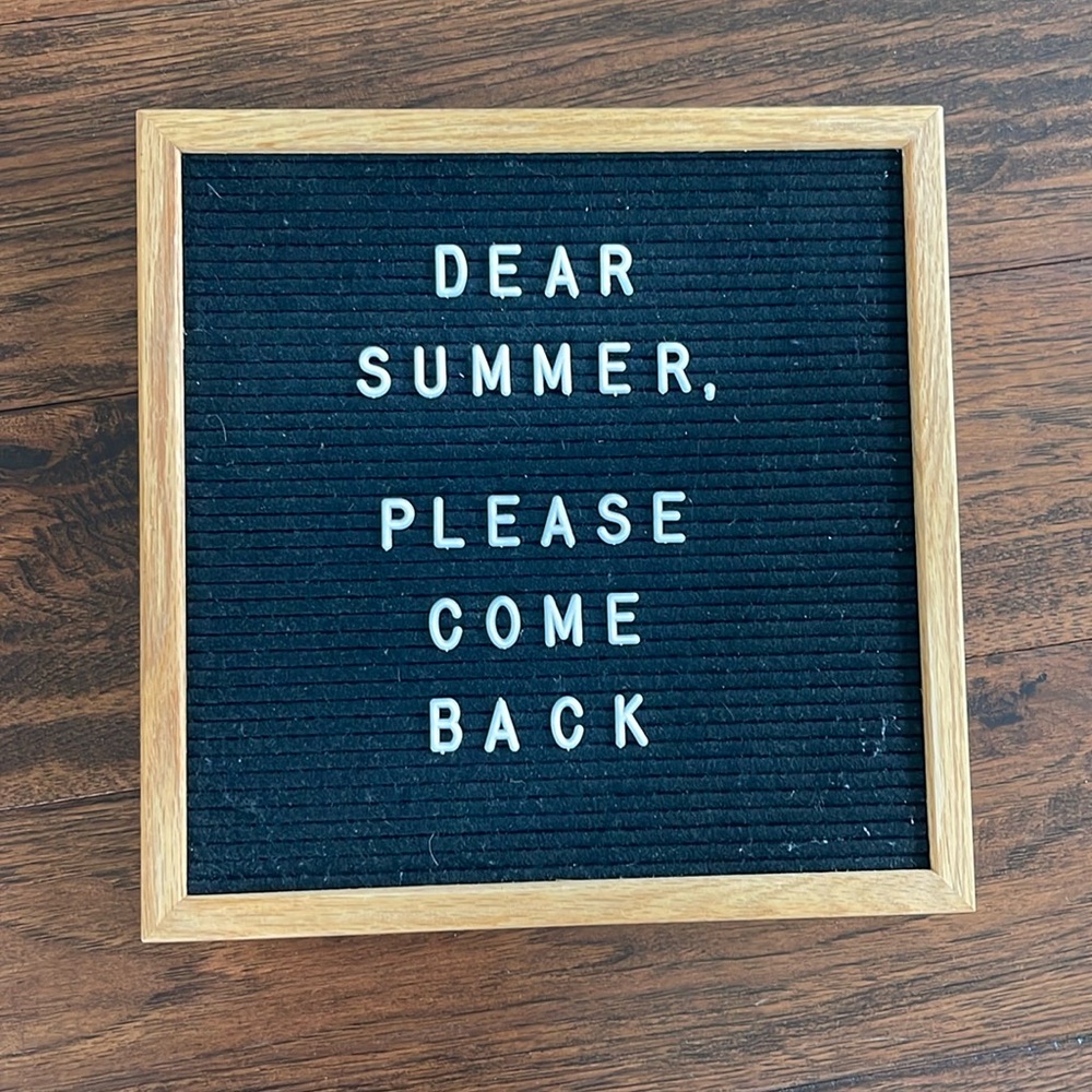 LETTER PEDDLER letter board 12 x 12